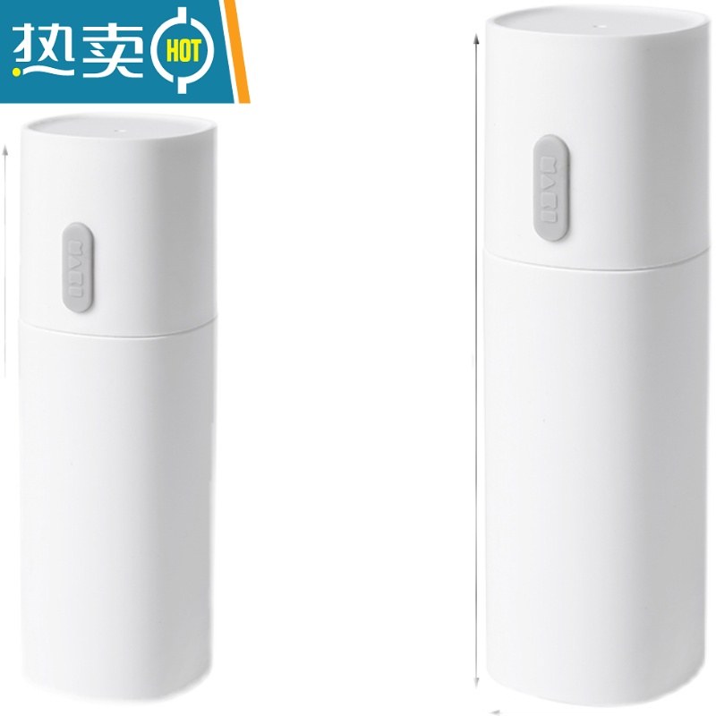 敬平日式旅行洗漱杯便携式牙刷收纳盒牙膏缸刷牙杯子牙具盒漱口杯套装 绿色高清大图