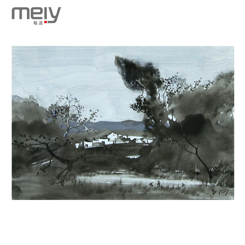 每涯艺术 余德明《浮生观景》NO.9艺术家原创油画艺术品收藏 客厅卧室玄关餐厅办公室居家装饰 挂画