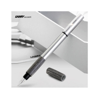 [防滑铝杆]凌美(LAMY)Accent优雅系列 0.5mm铝杆木手握墨水笔 钢笔 EF尖 1支