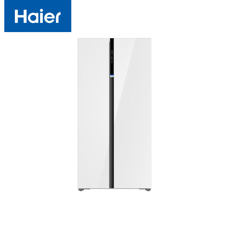 海尔(Haier)对开门563升冰箱 零距离嵌入风冷无霜全空间 变频一级能效冰箱BCD-563WLHSS14WWU1