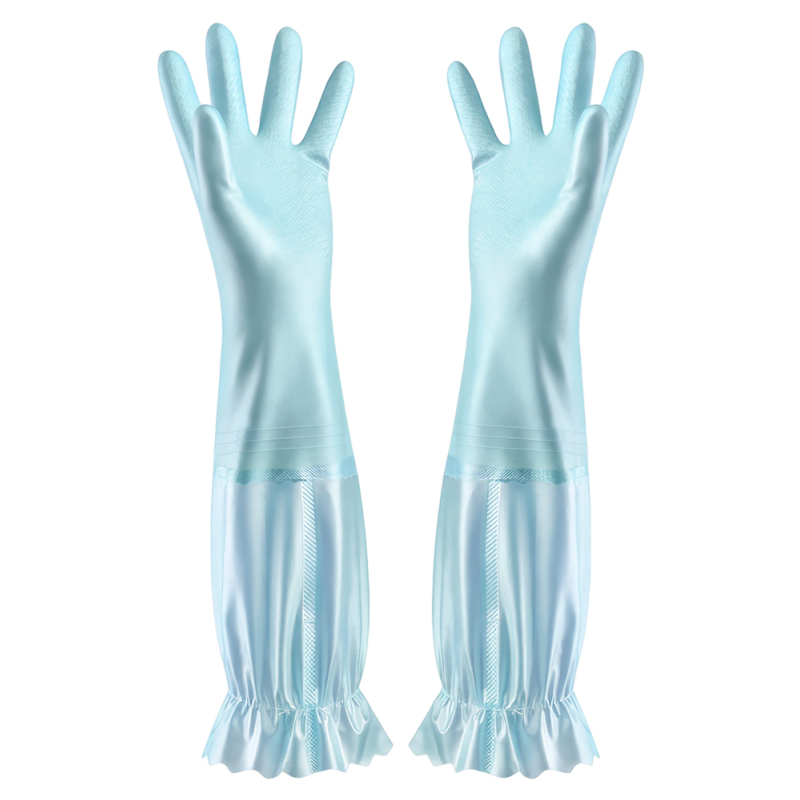 珠光拼接家务手套高清大图