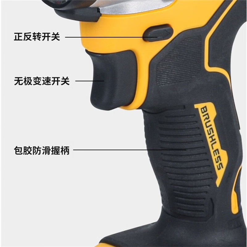 得伟12V锂电无刷紧凑型冲击扳手DCF902C2套高清大图