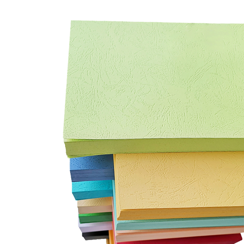 优彩嘉 彩色皮纹纸 A4 230g 粉红色 1503 包高清大图