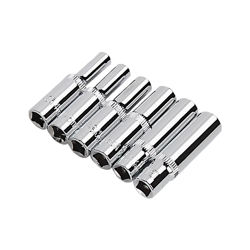 立伟铁牛1/4六角长套筒7mm/个高清大图