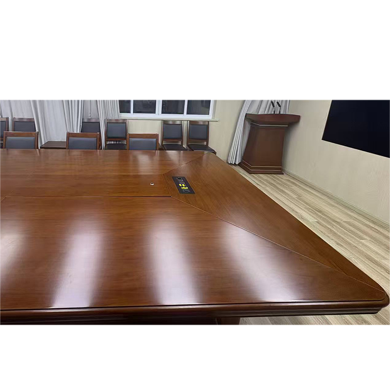 誉慧 会议桌台面板 2200×800×80H 张高清大图