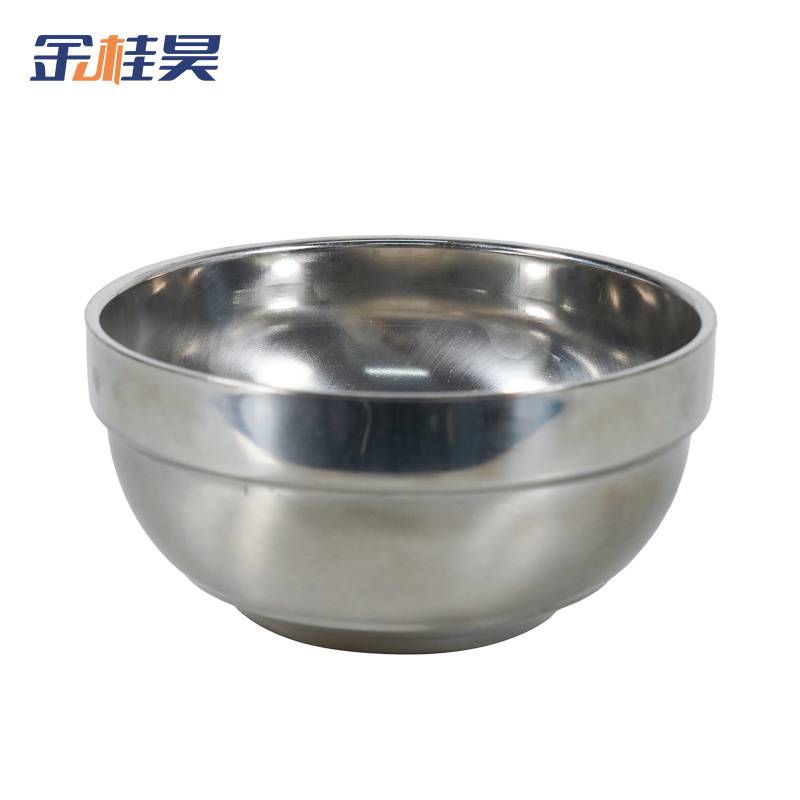 金桂昊 304不锈钢碗 铂金 碗 14cm 个高清大图