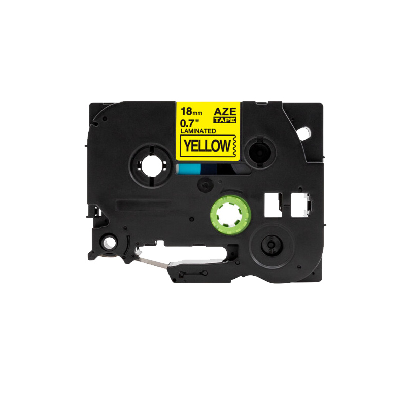 凯圣蓝 K188H 18mm*8m/个 色带 黄底黑字高清大图