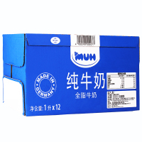 甘蒂牧场MUH全脂纯牛奶1L*12盒整箱 德国进口纯牛奶整箱家庭营养早餐奶烘焙奶茶原料(德国产)