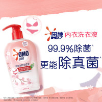 奥妙(OMO)酵素内裤内衣洗衣液樱花300g 除真菌 去血渍 专用 抑菌 女士