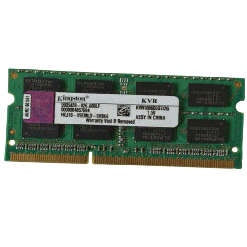 金士顿(Kingston) DDR3 2G 1066 1067笔记本电脑内存条2g PC3-8500S高清大图
