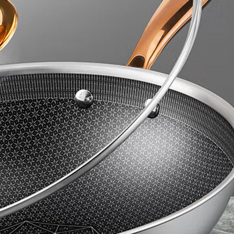 炊大皇炒锅30cm蜂窝纹理油路通畅CG30CJ高清大图