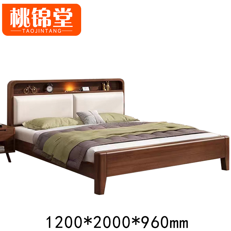 桃锦堂- 实木床高清大图