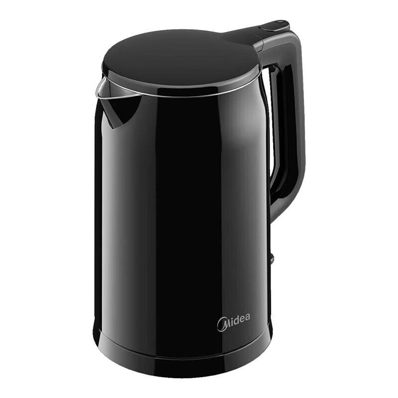 美的(Midea) 电水壶 1.7L 双层防烫 304不锈钢 AEK17S01 1500W高清大图
