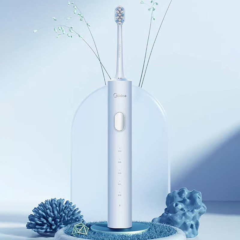 美的电动牙刷声波震动长续航智能换区提醒YS7(颜色随机)高清大图