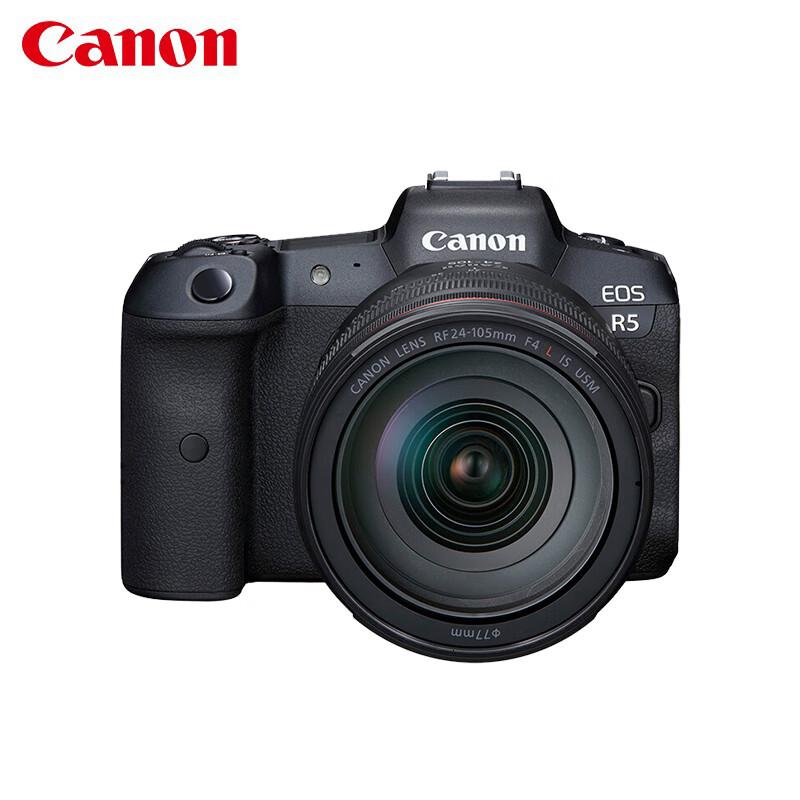 佳能(Canon)EOSR58K微单相机微单机身旗舰型全画幅专业微单配合镜头实现双重8级防抖动物检测