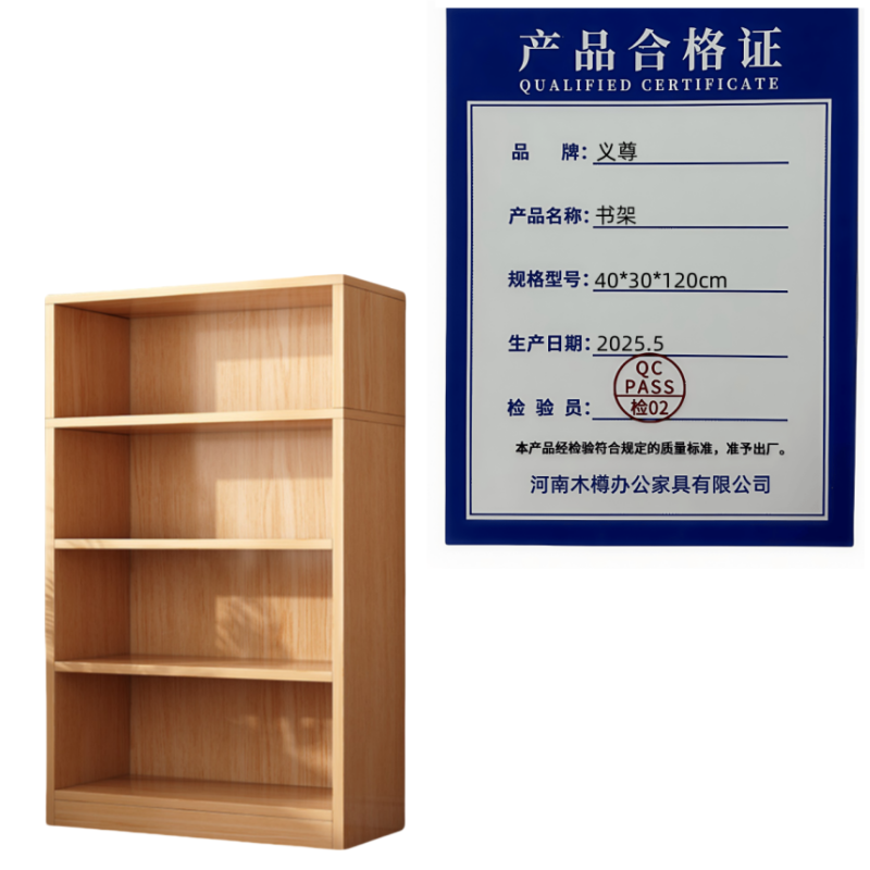 义尊 书架 40*30*120cm 个高清大图