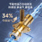 [政府补贴]美的16升燃气热水器HWF升级款天然气家用智能变频恒温 节能省气 低水压启动JSQ30-HWF Pro