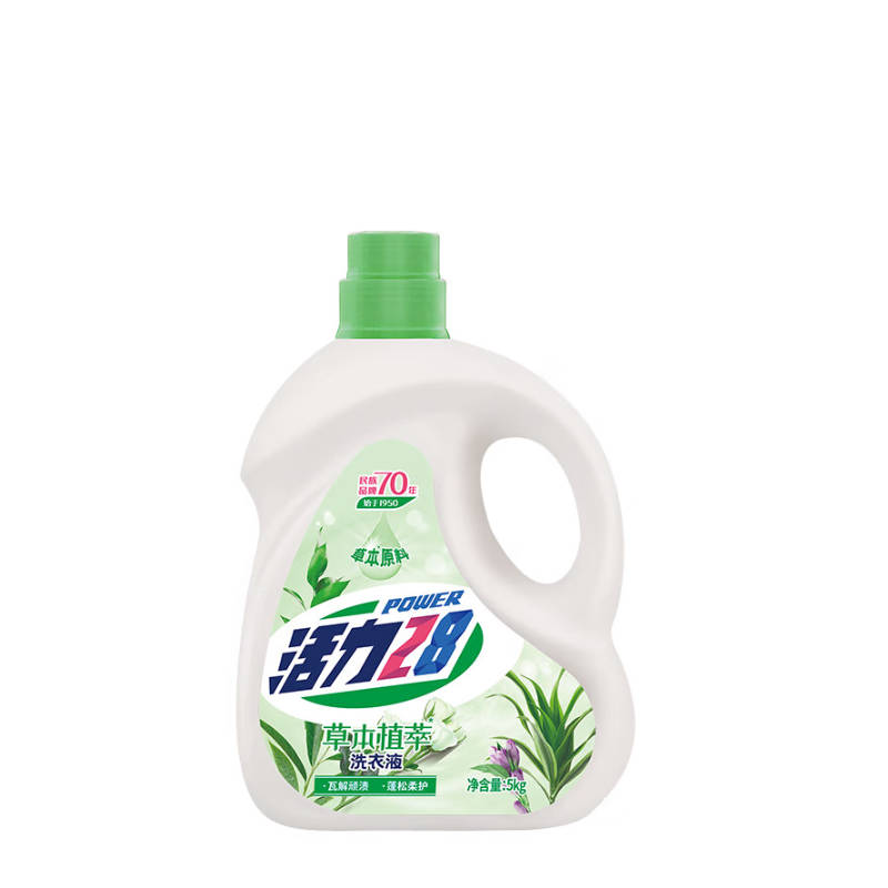 活力28 洗衣液 5kg 草本植萃