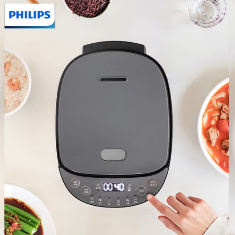 飞利浦(PHILIPS) 电饭煲原香电饭锅全自动智能加热煲汤不粘HD3169/80
