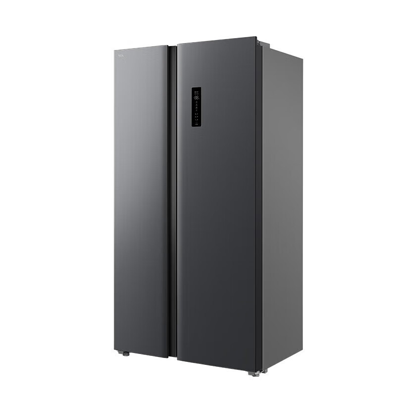 TCL 冰箱 BCD-521CW1 521升 大容量养鲜冰箱 晶岩灰 超薄机身 轻音低噪高清大图