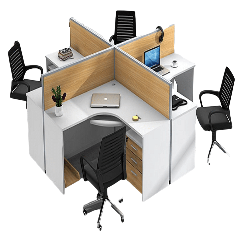 梦强十字型屏风办公桌mq0025屏风办公桌黄色视频