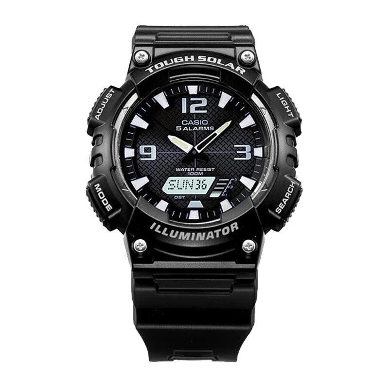 卡西欧（CASIO） SPORT AQ-S810 卡西欧男士手表运动太阳能手表高清大图