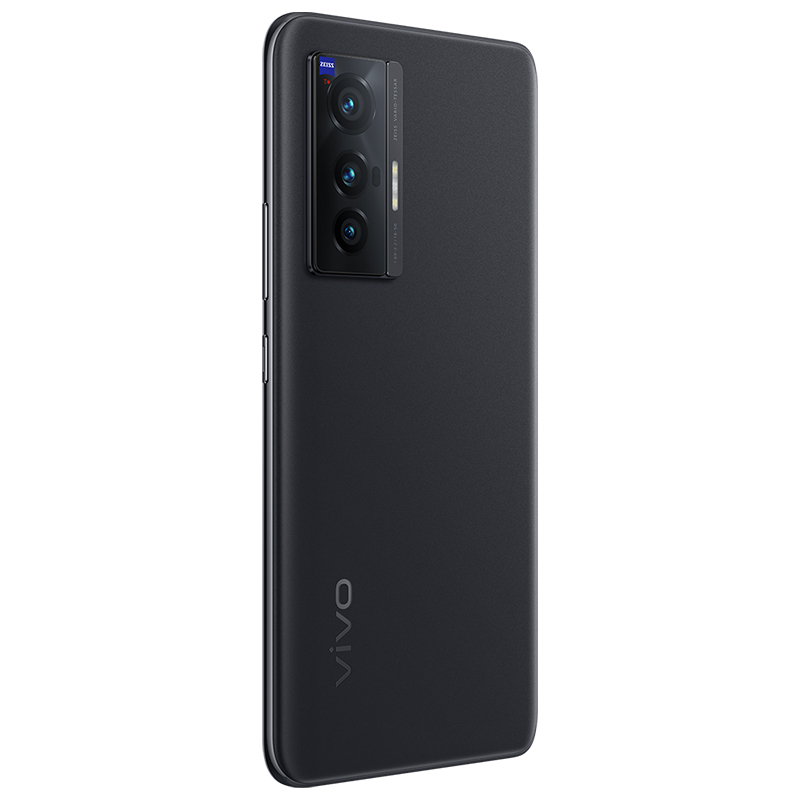 vivo X70 8GB+256GB 至黑 5G全网通 蔡司光学镜头 大底微云台主摄 高跑分旗舰芯片 双模5G全网通手机