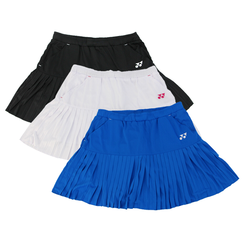 尤尼克斯yonex羽毛球服吸汗速干运动短裙新款女裙裤220148bcr