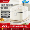 美的(Midea)电饭煲MB-4E01R家用4升3-5人抗菌不粘内胆电饭锅热饭炖煮煲汤蛋糕快速饭多功能煮米饭锅