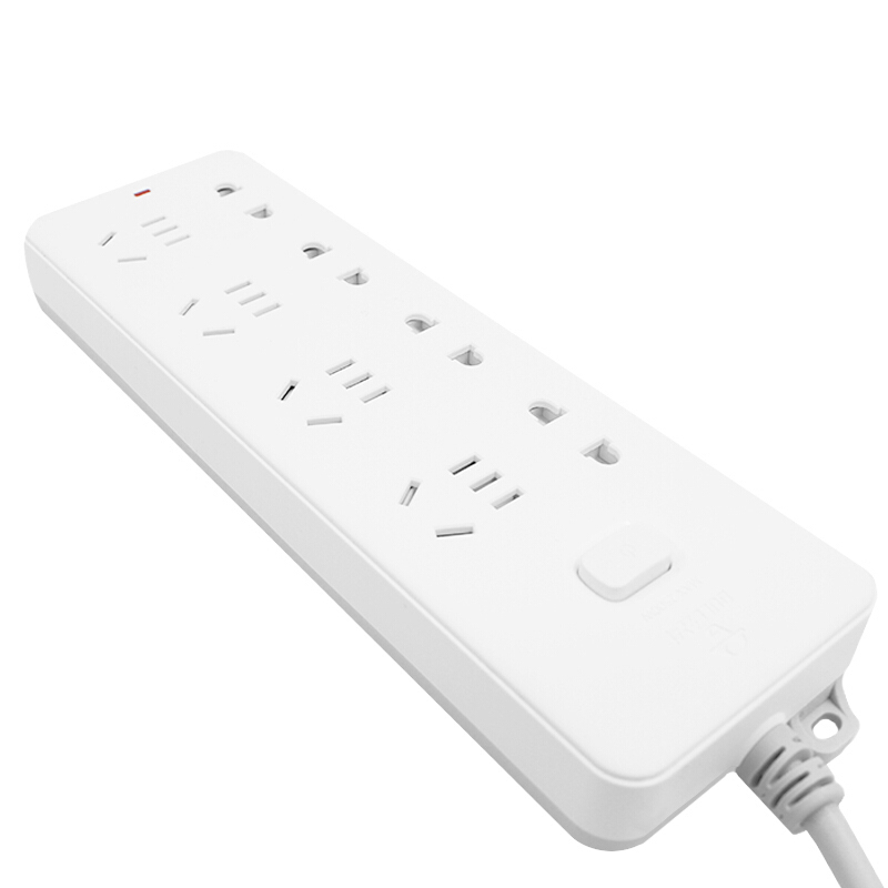 精选公牛gn403插座排插接线板插线板拖线板8孔无线10米插头插座开关