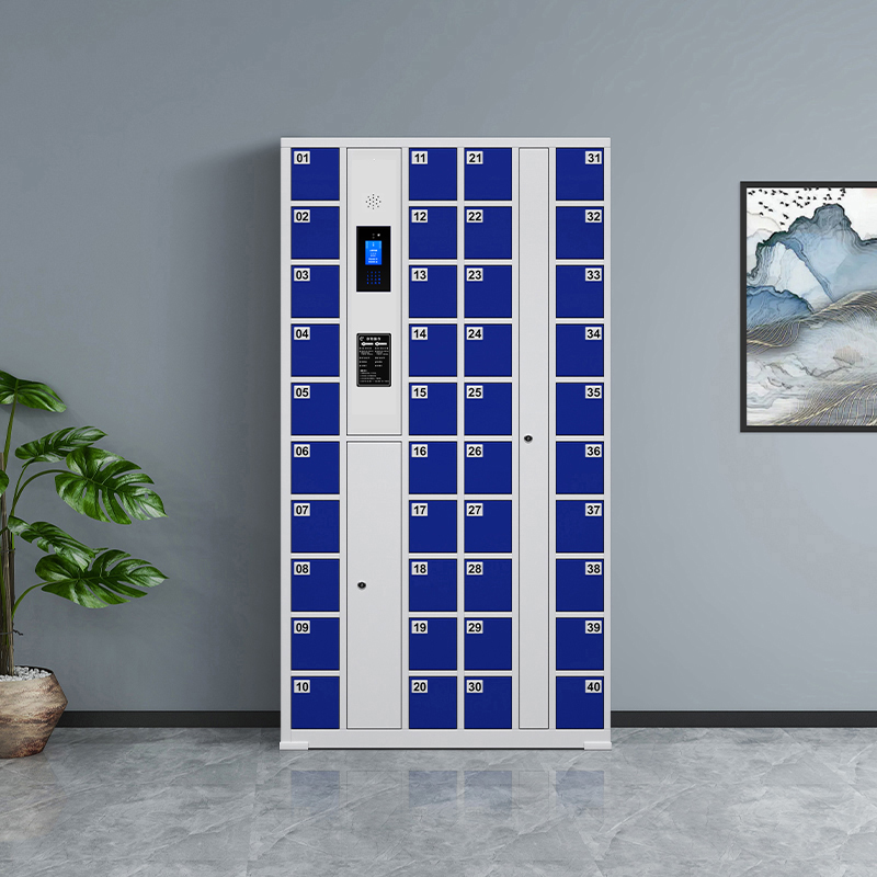 臻远 ZY-SJGB-22 智能手机柜电子设备寄存柜储物柜 40门人脸识别款高清大图