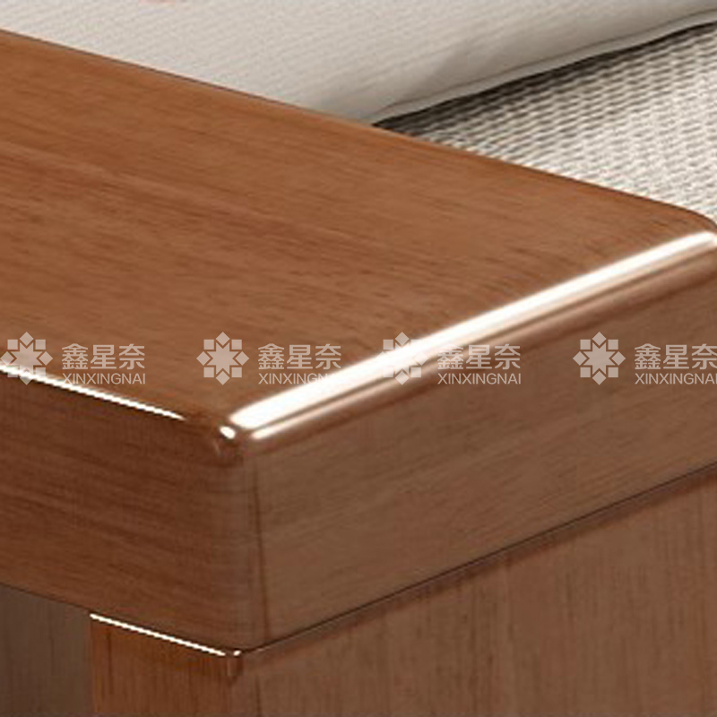 鑫星奈 XXN4031210实木沙发茶几组合简约冬夏两用客厅沙发 1+1+3+茶几高清大图