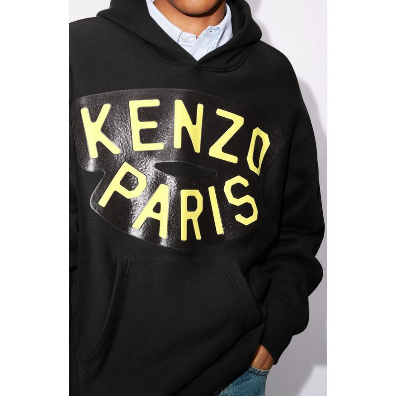 高田贤三(Kenzo)纯棉加绒连帽卫衣男款休闲运动百搭宽松oversized