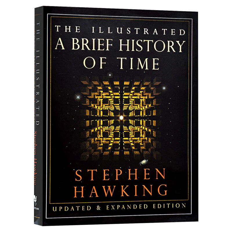 时间简史 插图版 [正版]英文原版 A Brief History of Time 时间简史 史蒂芬霍金 从大爆炸到黑洞高清大图