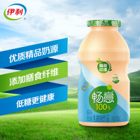 伊利 畅意100%乳酸菌饮品低糖原味100ml*5*6