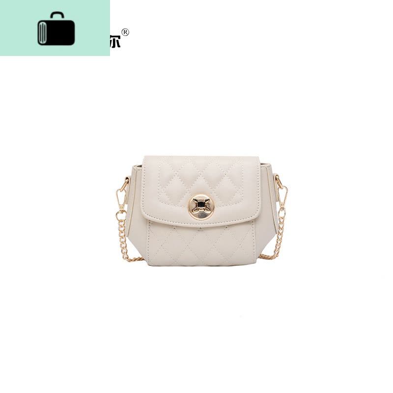 菱格链条小包包女包新款2020潮质感复古斜挎包夏天洋气休闲单肩包NEW LAKE女士单肩包图片