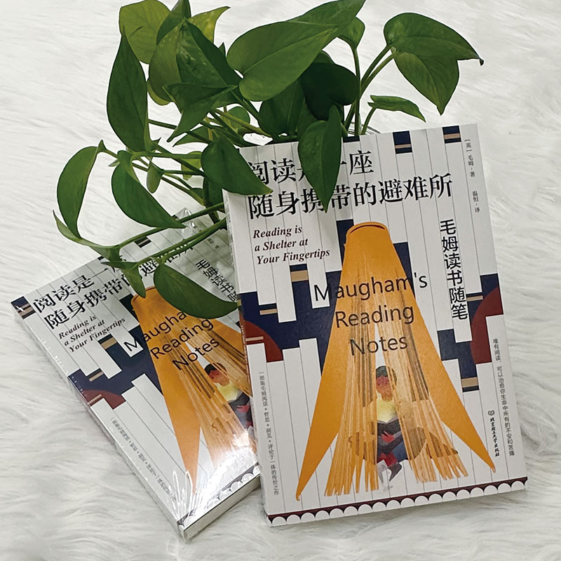[正版] 书籍 阅读是一座随身携带的避难所 毛姆教你如何读书 读书随笔笔记 文学作品 文学巨匠的生平逸事构成的短篇小说高清大图