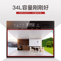 美的(Midea) 伯爵系列 蒸炉箱电烤箱一体机 TQN34FBJ-SA 嵌入式家用蒸汽烤箱