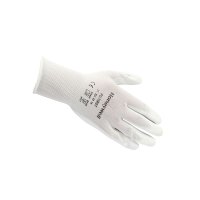 霍尼韦尔（Honeywell）PU FIRST WHITE 耐磨聚氨酯PU涂层工作手套（白）-8