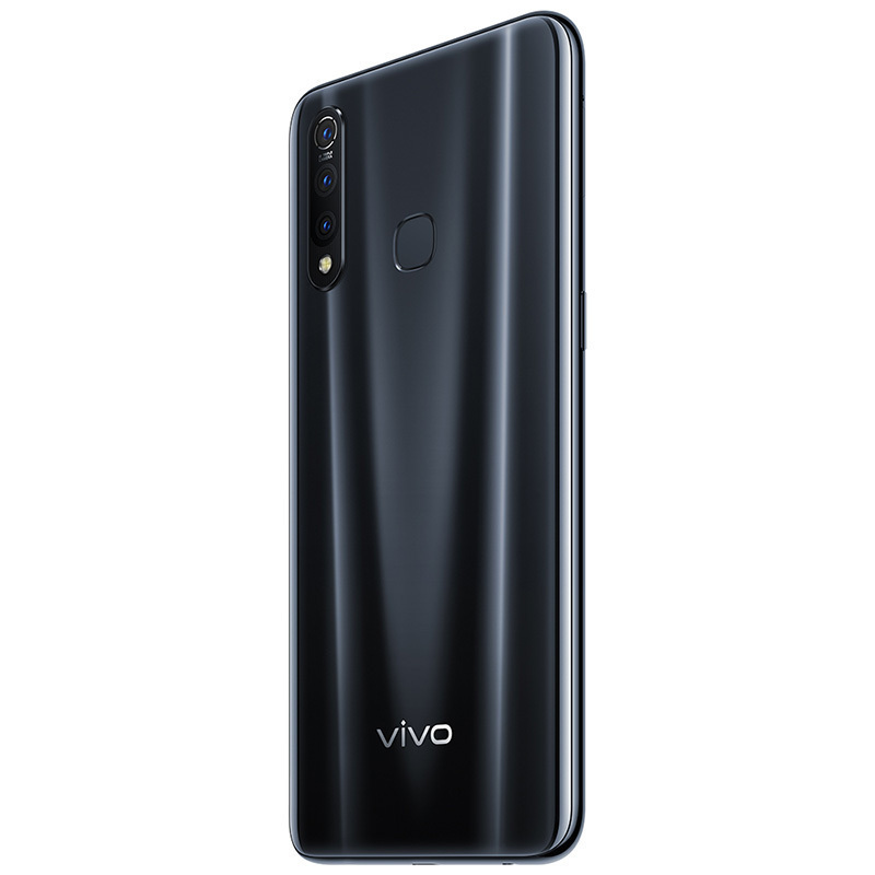 vivo Z5X 升级版 幻影黑 6+128 712处理器 极点屏手机 5000mAh大电池 三摄拍照手机全网通4G手机