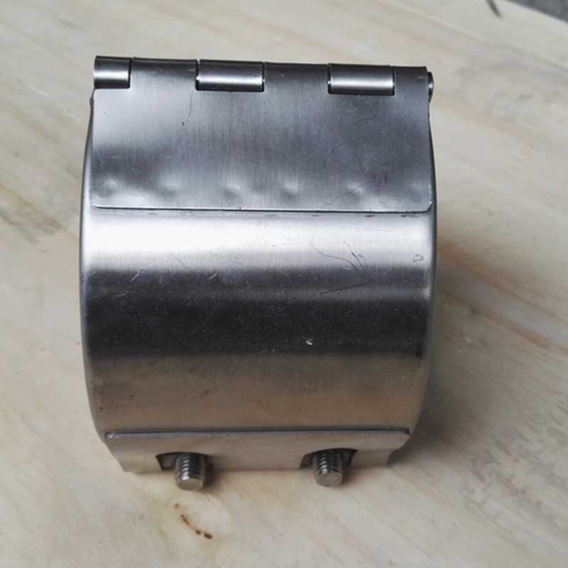 美瑞欧 不锈钢 直通快接 DN80*107MM长*管外径89MM (可以用于PVC90mm管)(单位:个)高清大图
