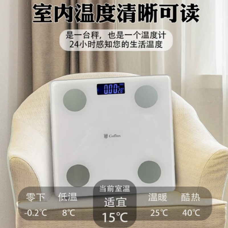 古菲斯Gufius体脂秤 GFTZ-8012高清大图