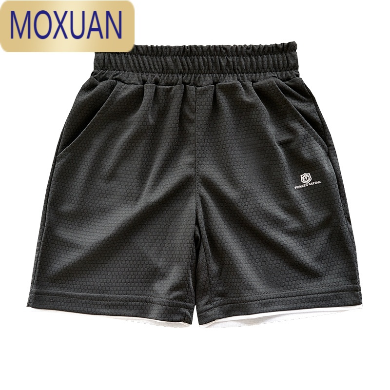 MOXUAN男童速干短裤儿童夏季裤子运动男孩五分裤薄款中大童夏装中裤外穿