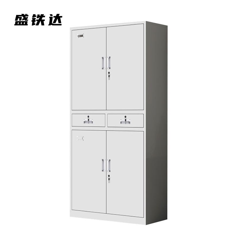 盛铁达 四门文件柜中二斗1800*850*390mm STD-WJG110 个高清大图