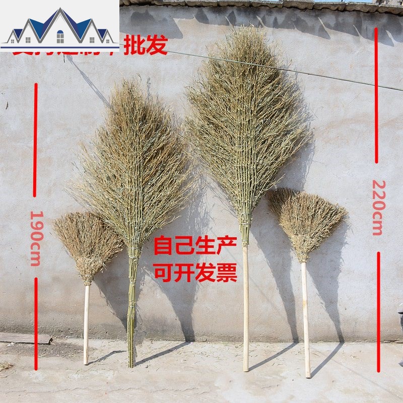 大扫帚扫马路竹子学校园林竹叶坪竹制环卫工竹扫帚家用耐用加长 三维工匠高清大图