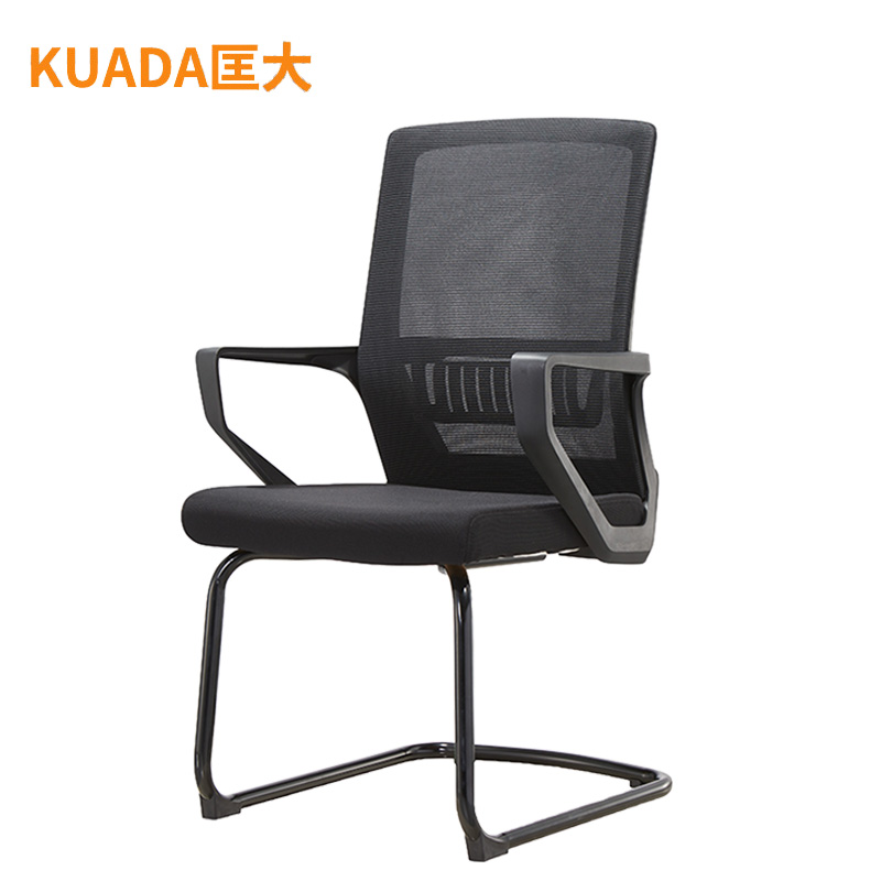 匡大网布办公椅弓形椅职员椅电脑椅 定型海绵 KDT440高清大图