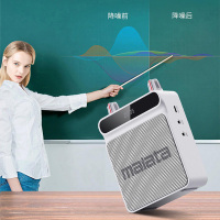 万利达 Malata SP510 pro 小蜜蜂扩音器教师专用无线耳麦上课宝户外讲课领夹式麦导游喊话喇叭白色