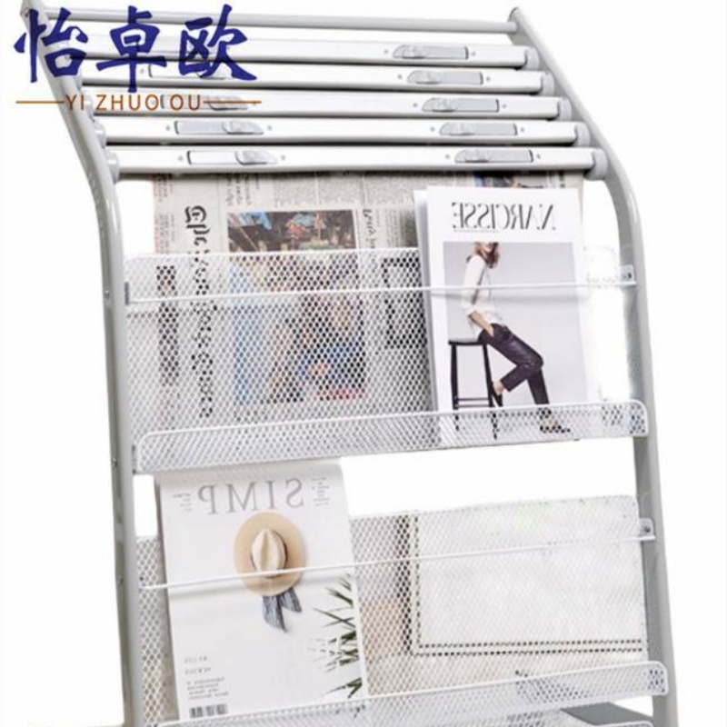 怡卓欧 宣传资料架报纸架灰色个