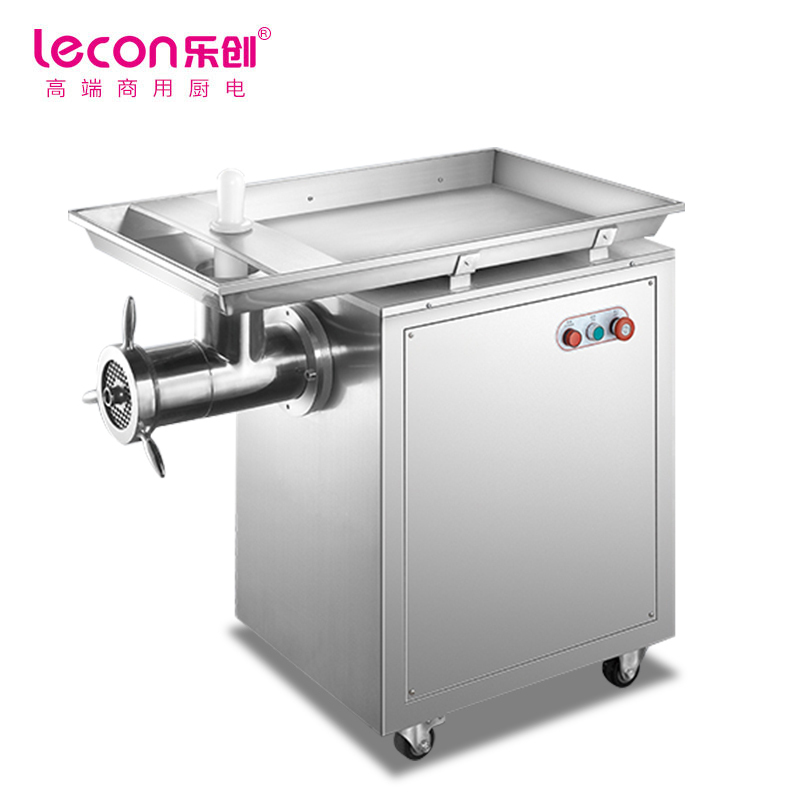 乐创(lecon) 商用绞肉机 600KG/H 立式大型不锈钢绞馅机 LC-J-PC42A