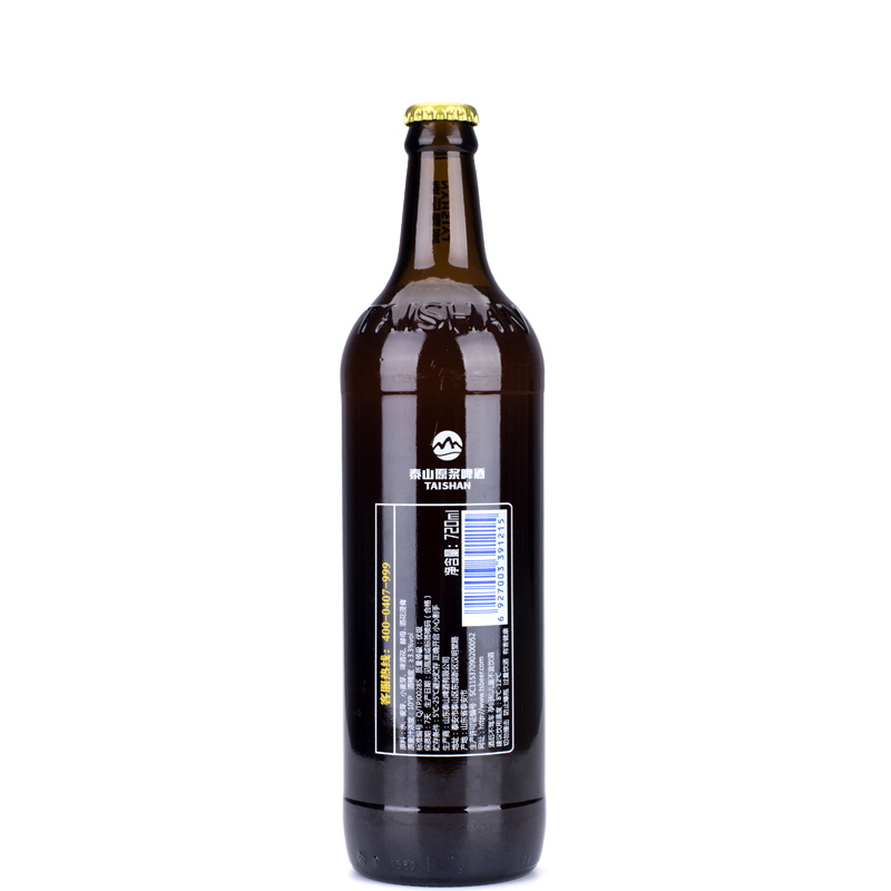 泰山原浆啤酒 7天鲜活720ml 10°P6瓶整箱高清大图